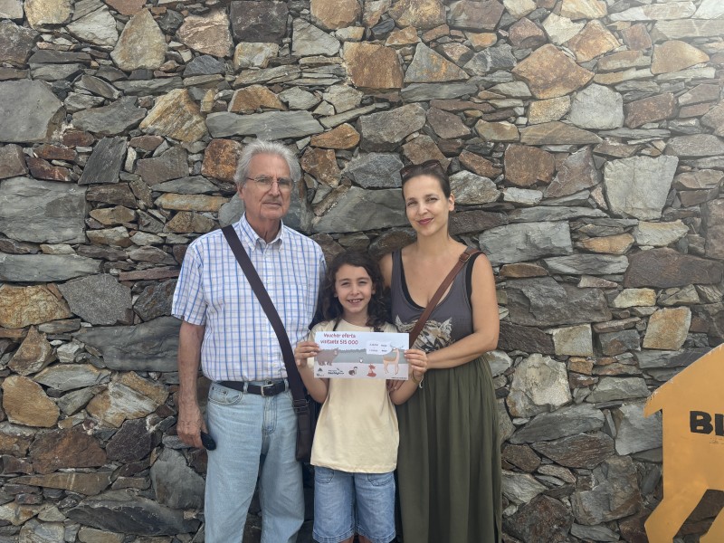 Família de Lisboa é a visitante 515 mil do Parque Biológico da Serra da Lousã!
