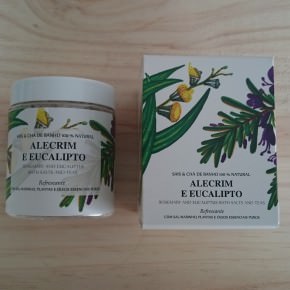 Sais e Chá de Banho Alecrim e Eucalipto - 200 g