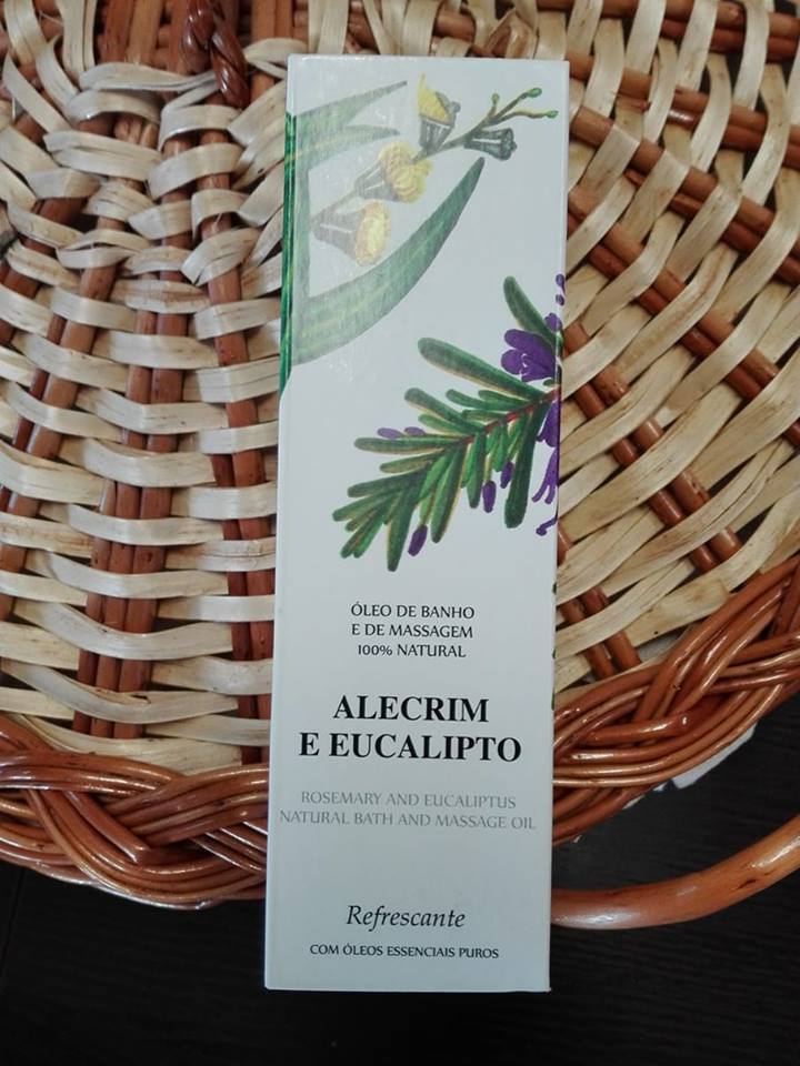 Óleo de Banho e Massagem Alecrim e Eucalipto - 100ml